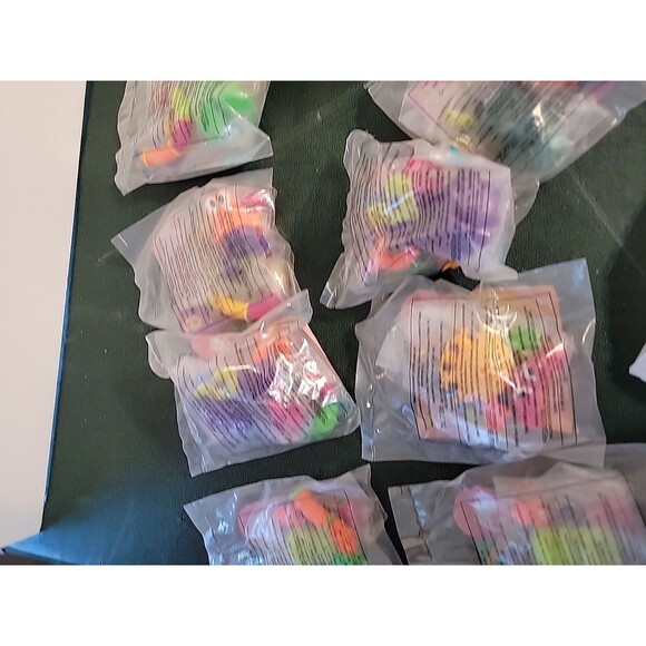 Nickelodeon Tangle McDonald's Toys Lot Twist-A-Zoid Vintage - Picture 7 of 8